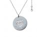 Pendentif rond cur ajouré