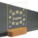 Personoitu LED-lamppu  Nimi