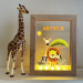Personoitu safari LED-kehys