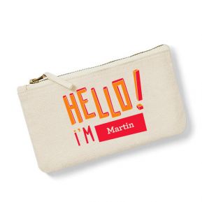 Petite trousse personnalisée HELLO