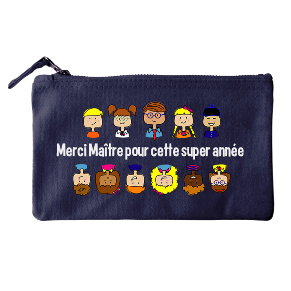 Petite trousse personnalisée Merci Maître