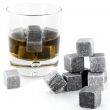 Lot de 9 pierres à Whisky en granit