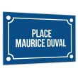 Plaque de rue extérieur acrylique personnalisée