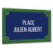 Plaque de rue parisienne personnalisée