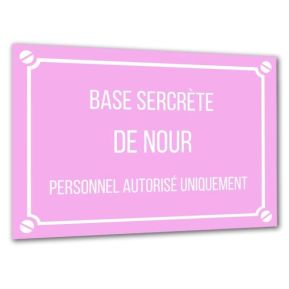 Plaque de rue personnalisée Plaque de rue personnalisée