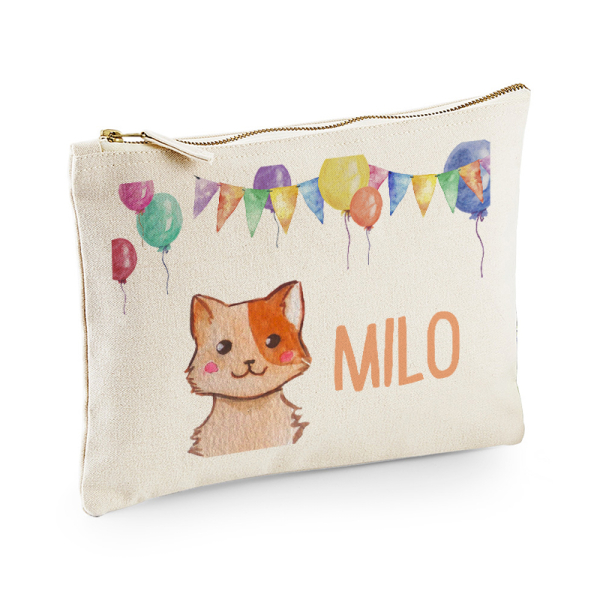 Pochette ballons et animaux personnalisée