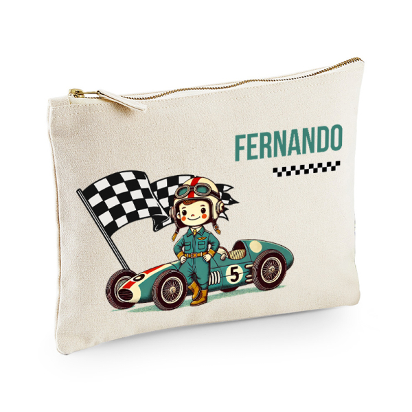 Trousse pilote de F1 personnalisée