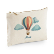 Trousse multi-usages montgolfière personnalisée