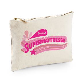 Pochette multi-usage personnalisée Super Maîtresse