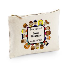 Pochette multi-usage Merci Maîtresse Pochette multi-usage Merci Maîtresse