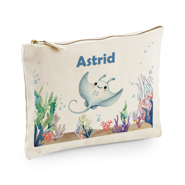 Grande trousse océan personnalisée