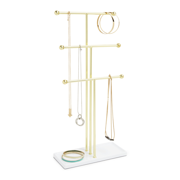 Porte bijoux doré