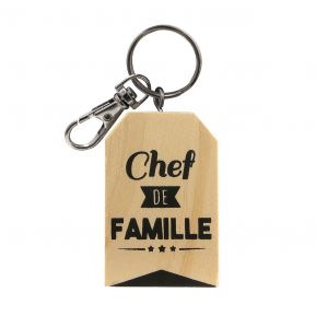 Porte-clés Chef de famille personnalisé Porte-clés Chef de famille personnalisé