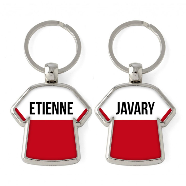 Porte-clés Maillot duo personnalisé