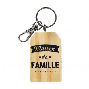 Porte-clés Maison de famille personnalisé Porte-clés Maison de famille personnalisé