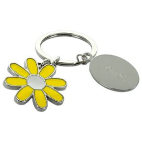 Porte-clés marguerite personnalisé Porte-clés marguerite personnalisé