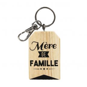 Porte-clés Mère de famille personnalisé