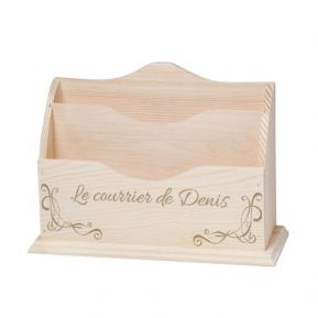 Porte-lettres personnalisé