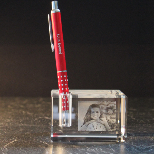 Porte-stylo photo