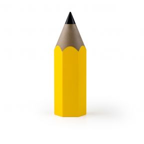 Pot à crayon en forme de crayon 