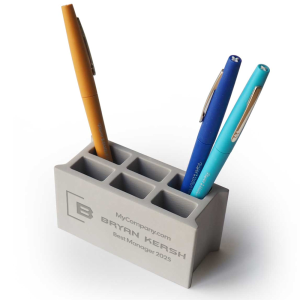 Pot à crayon Parpaing béton