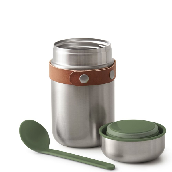 pot isotherme vert olive ouvert