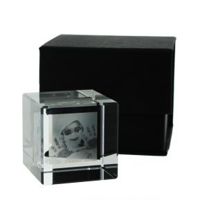 Presse papier cube personnalisé