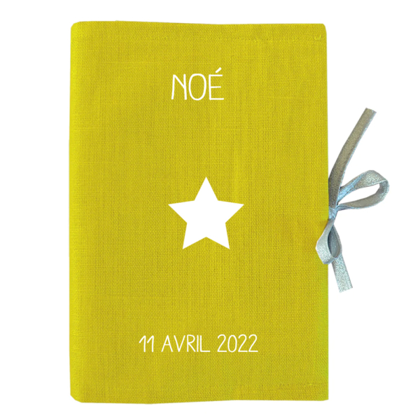 Protège carnet de santé personnalisable lin Fleurs des champs, carnet de  santé personnalisé, carnet de santé fille, cadeau de naissance -  France