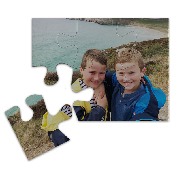 Puzzle magnet personnalisé 6 pièces