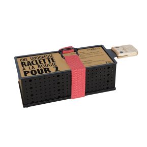 Raclette à la bougie portable pour 2 Raclette à la bougie portable pour 2