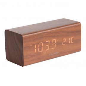 Réveil Block en bois à LED