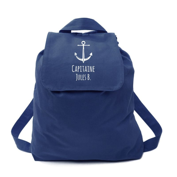 Sac à dos Adèle bleu marine