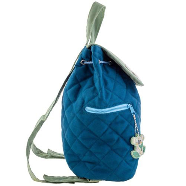 Sac à dos 100% coton koala Mofli bleu MOCHILAS