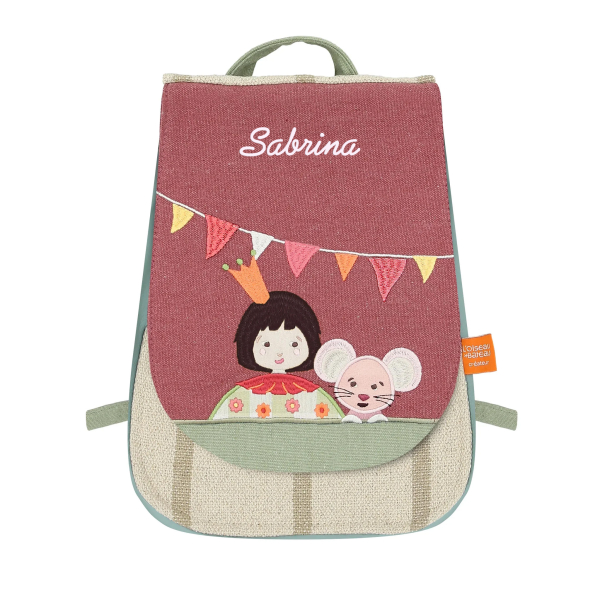 Sac à dos enfant et souris personnalisé