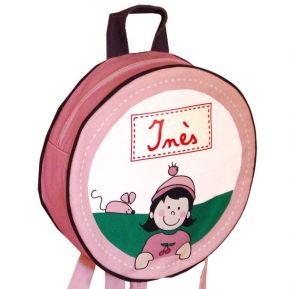 Sac à dos enfant rond prénom Sac à dos enfant rond prénom