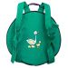 Arrière du sac à dos rond personnalisé vert sapin