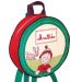 Sac à dos rond personnalisé vert sapin