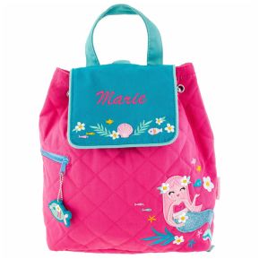 Sac à dos Sirène rose personnalisé