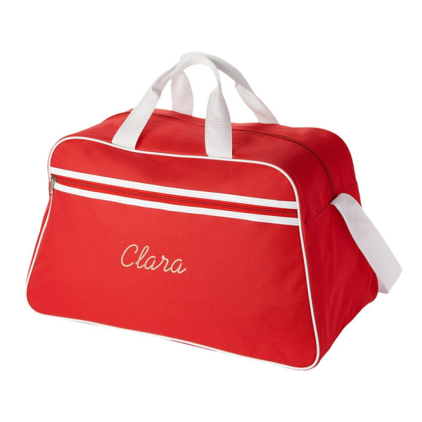 Sac bowling personnalisé rouge