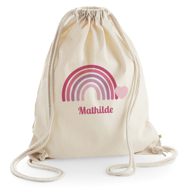 Sac de loisir arc-en-ciel personnalisé