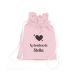 Sac à doudou imprimé rose