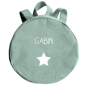 Sac à dos rond en coton doux personnalisé Sac à dos rond en coton doux personnalisé