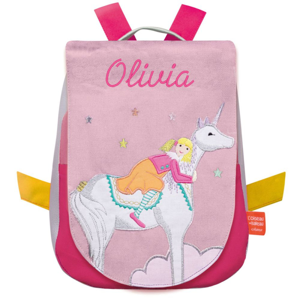 Sac à dos Licorne brodé