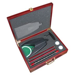 Set de golf d'intérieur en bois