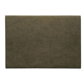 Set de table cuir vegan kaki