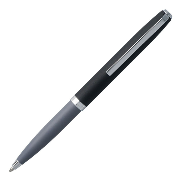 Stylo bille Christian Lacroix bicolore gris et noir