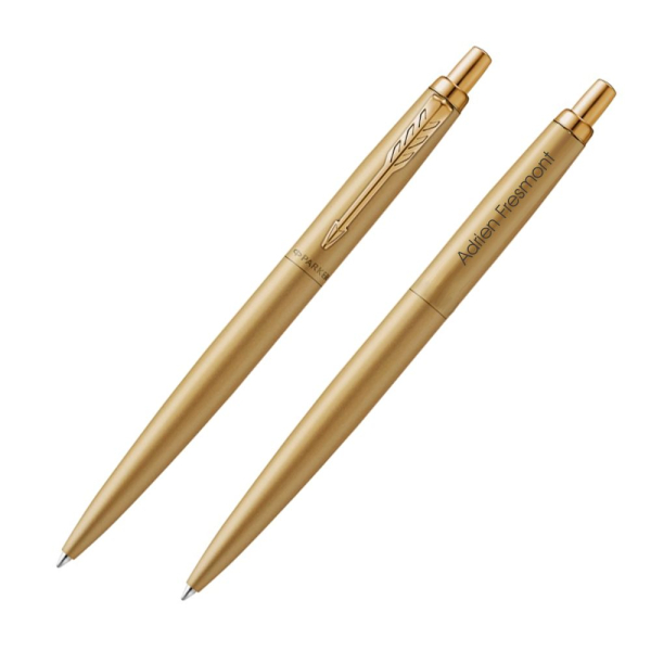 Stylo jotter Parker dorée gravé prénom