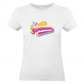 T-shirt femme personnalisé Super Maman