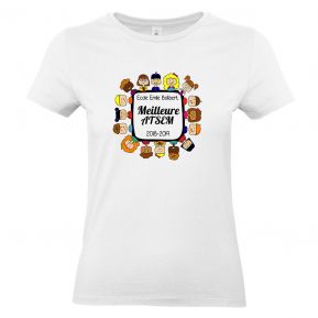 T-shirt femme personnalisé Merci Maîtresse