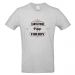 T-shirt pour homme design personnalisé avec motif Aventure et votre texte
